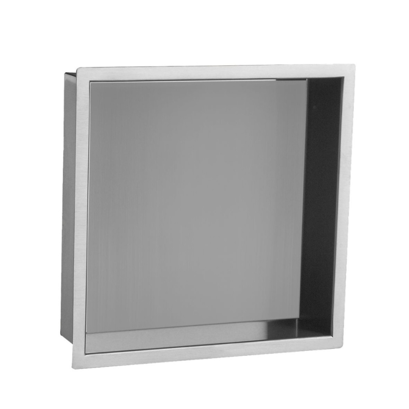 JTP Hix Chrome Shower Niche 300 x 300